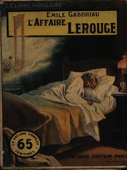 L' affaire Lerouge - Émile Gaboriau - copertina