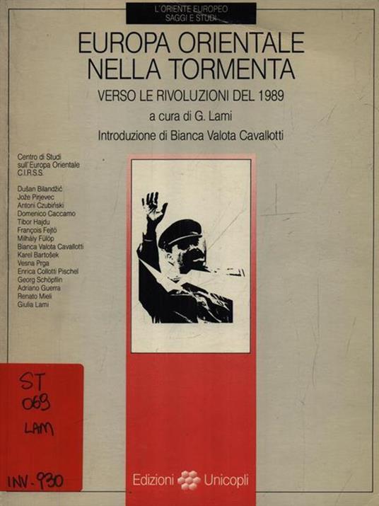 Europa orientale nella tormenta - copertina
