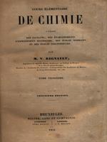   Cours elementaire de Chimie. Tome troisieme