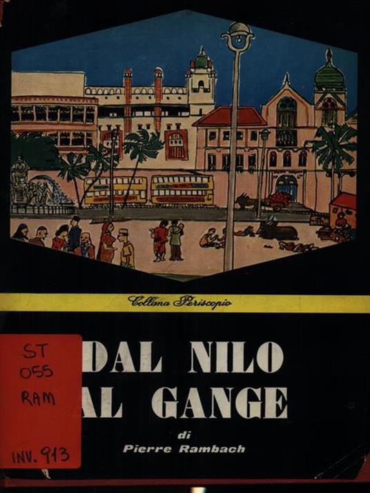 Dal Nilo al Gange - Pierre Rambach - copertina