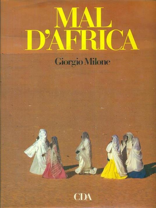 Mal d'Africa - Giorgio Milone - copertina