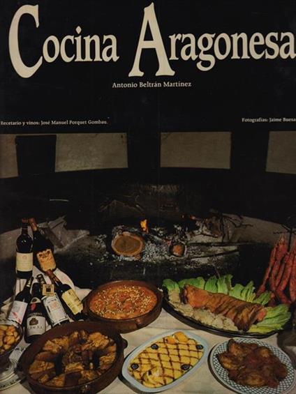 Cocina aragonesa - Antonio Beltran - copertina