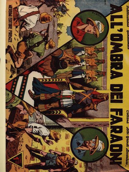 All'ombra dei faraoni - E. Pancelli - copertina