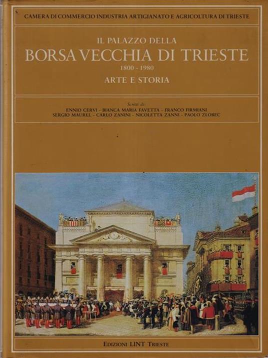 Il palazzo della borsa vecchia di Trieste - copertina