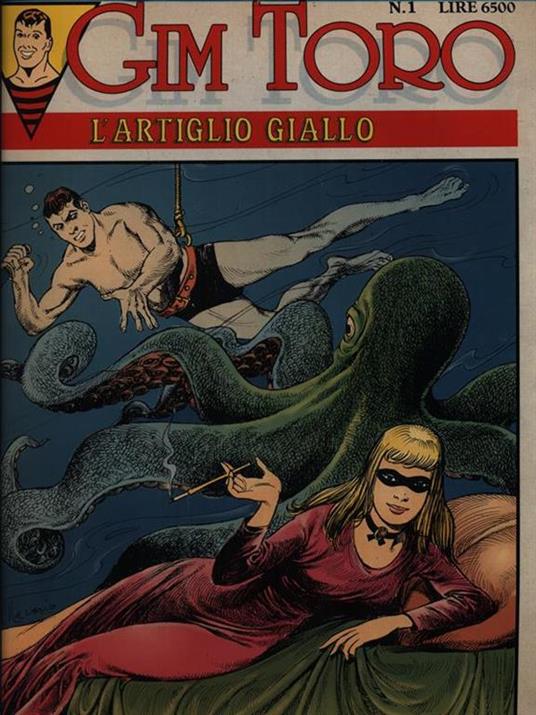 Gim toro l'artiglio giallo - copertina