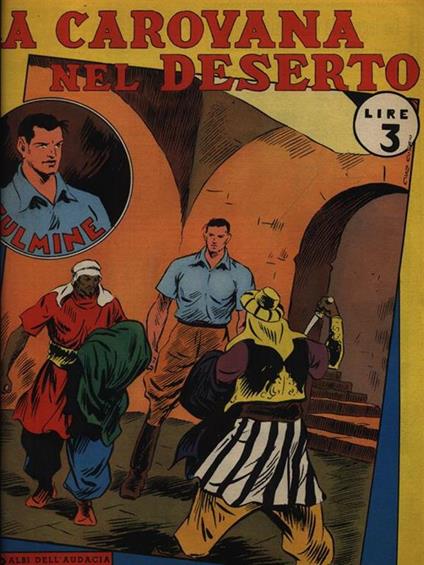 La carovana nel deserto - copertina