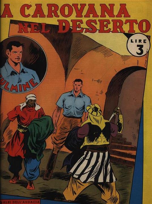 La carovana nel deserto - copertina