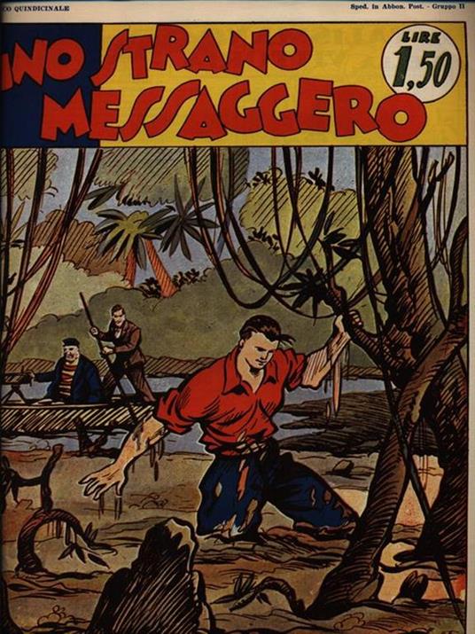 Uno strano messaggero - copertina