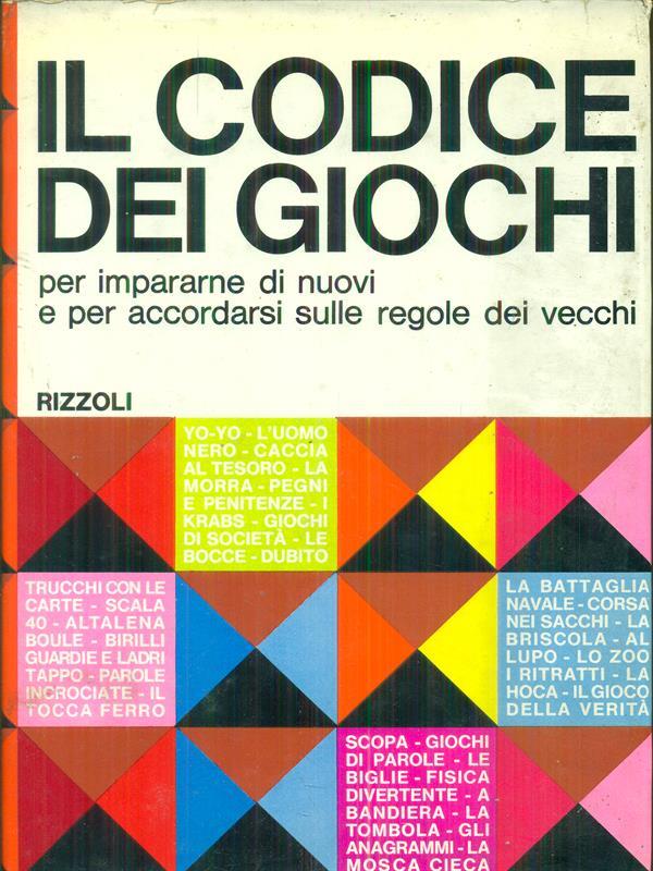 Il  codice dei giochi