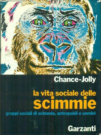 La vita sociale delle scimmie - copertina