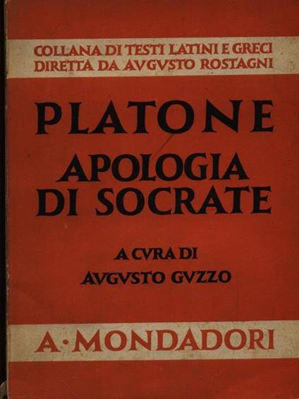 Apologia di Socrate - Platone - copertina