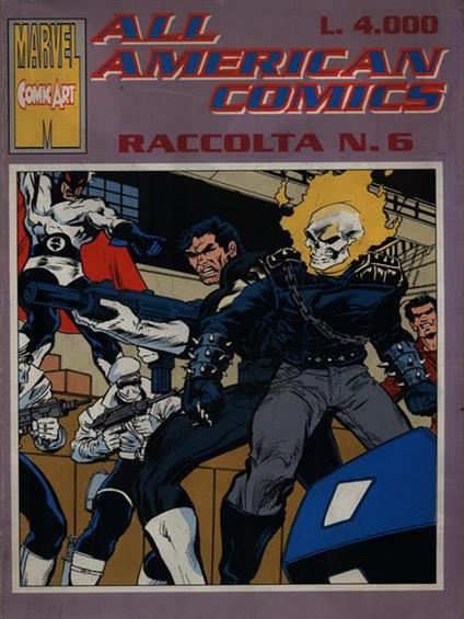 All American Comics. Raccolta N. 6 - copertina