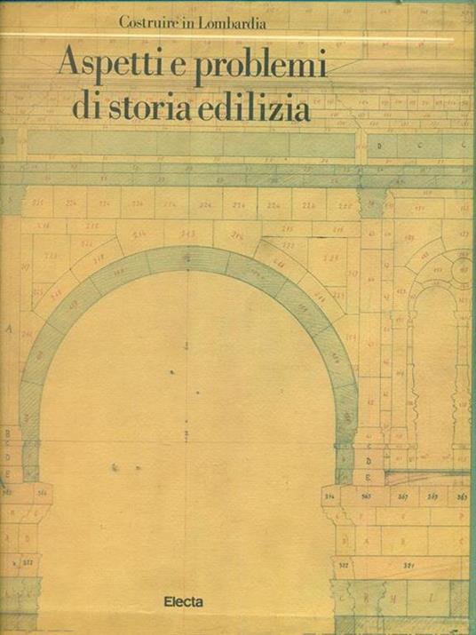 Aspetti e problemi di storia edilizia - copertina