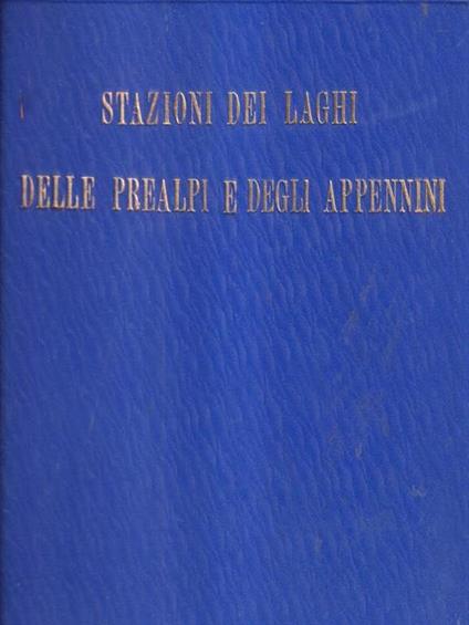Le stazioni dei laghi delle prealpi e degli appennini - copertina