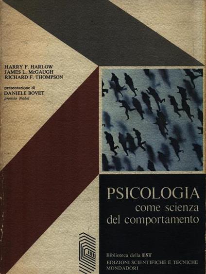 Psicologia come scienza del comportamento - copertina