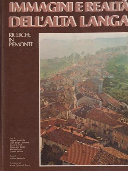 Immagine e realtà dell'alta langa - copertina