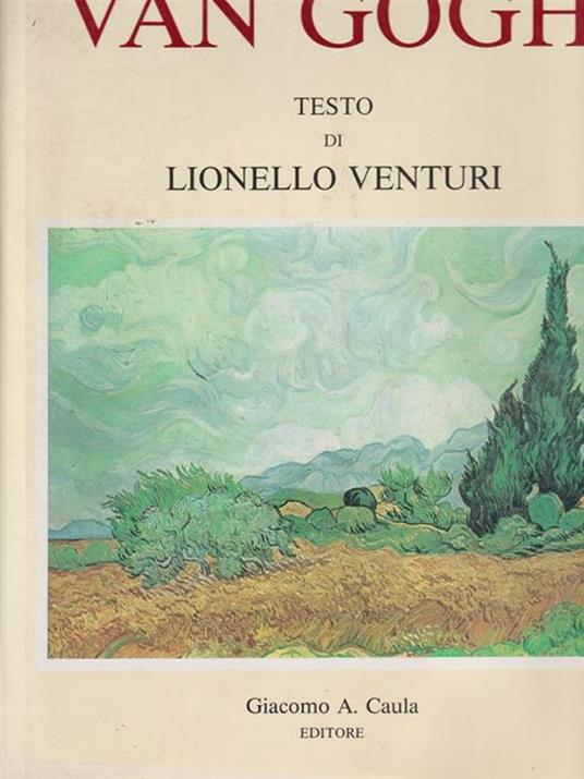 Van Gogh - Lionello Venturi - copertina