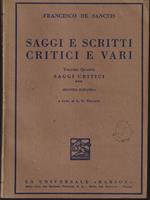 Saggi e scritti critici vari vol. IV - Saggi critici