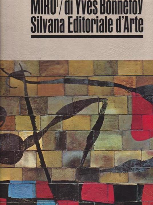 Mirò - Yves Bonnefoy - copertina