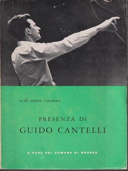 Presenza di Guido Cantelli - copertina