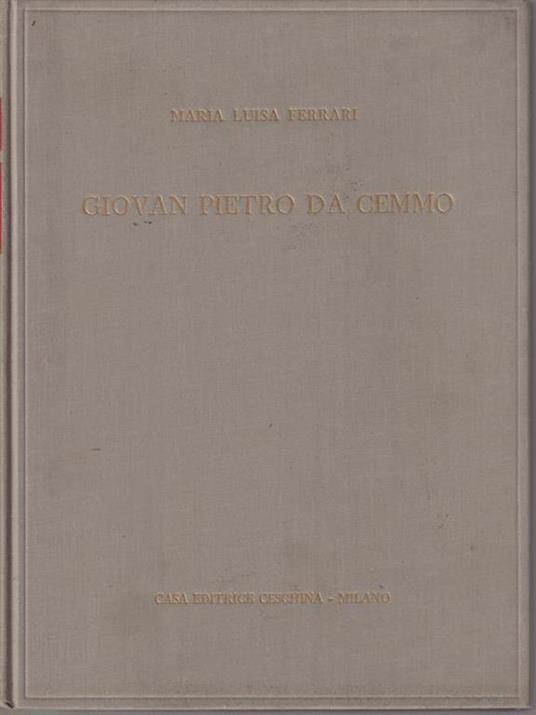 Giovan Pietro da Cemmo - Maria Luisa Ferrari - copertina