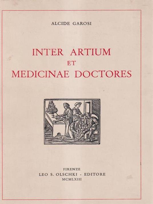   Inter Artium et medicinae doctores - Alcide Garosi - copertina