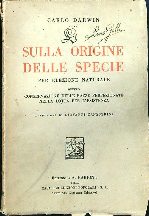 Sulla origine delle specie