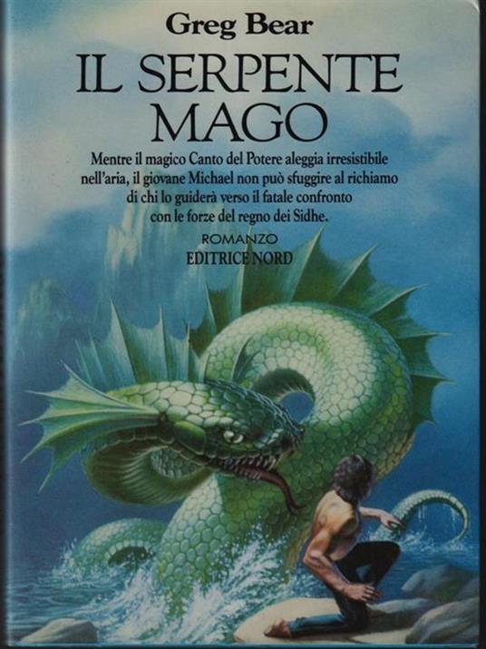 Il serpente mago - Greg Bear - copertina