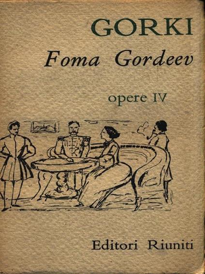 Foma Gordeev - Maksim Gorkij - copertina