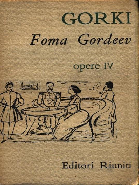 Foma Gordeev - Maksim Gorkij - copertina