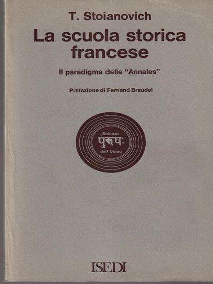 La scuola storica francese - copertina