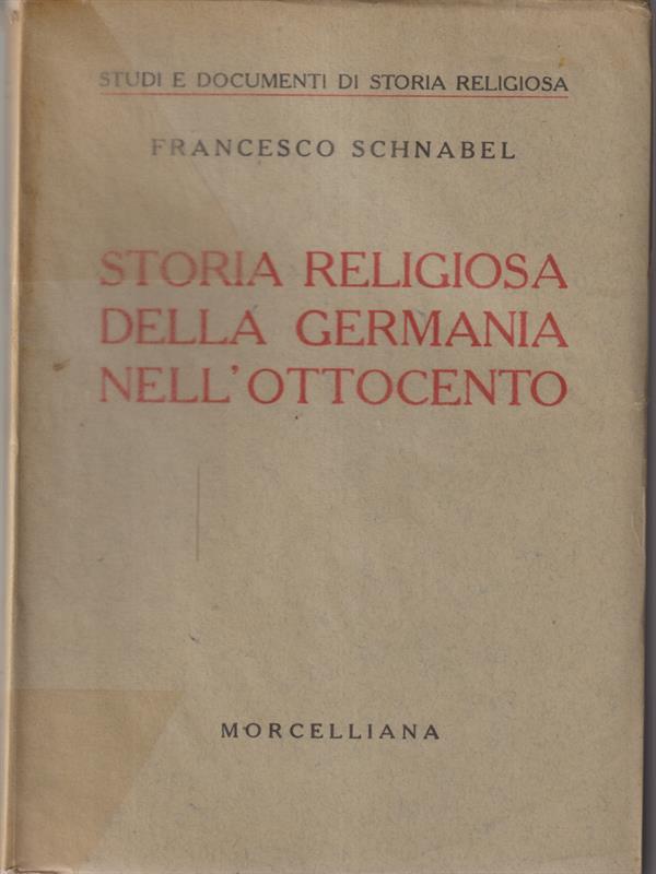 Storia religiosa della Germania nell'ottocento