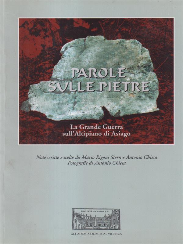 Parole sulle pietre