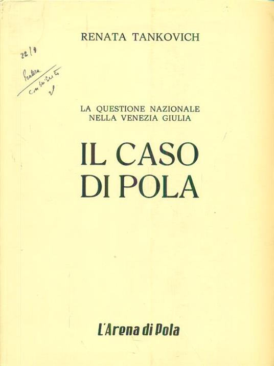 Il caso di Pola - Renata Tankovich - copertina