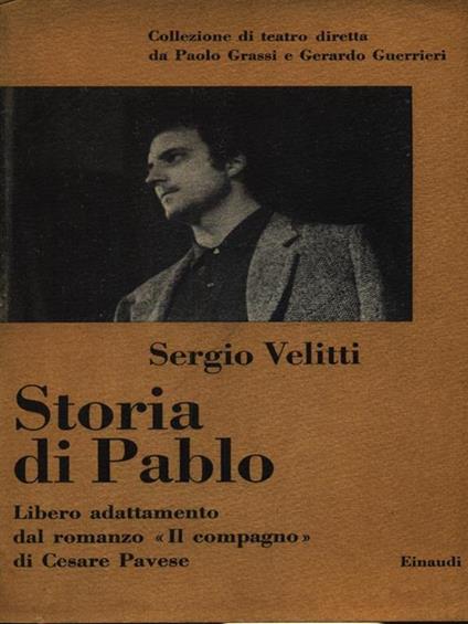 Storia di Pablo - Sergio Velitti - copertina