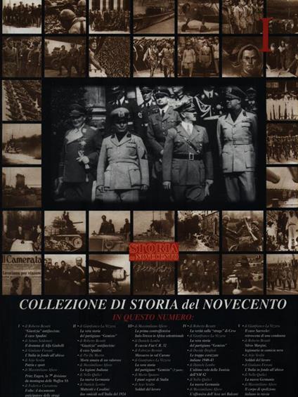 Collezione di storia del Novecento. Raccolta dei fascicoli dal 1 al 5 - copertina