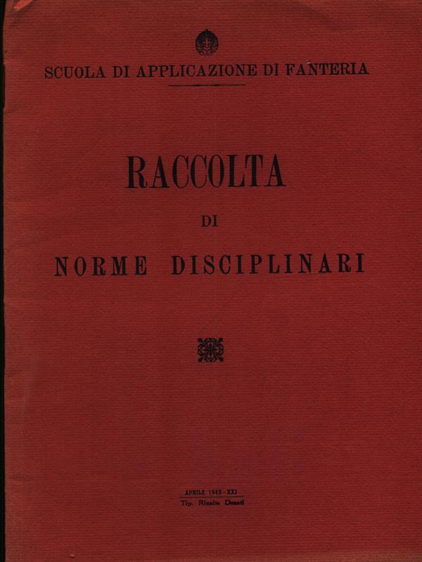 Raccolta di norme disciplinari