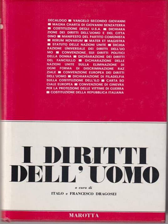 I diritti dell'uomo - copertina