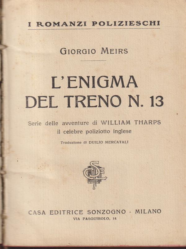 L' enigma del treno n 13