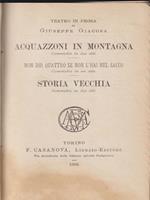 Acquazzoni in montagna