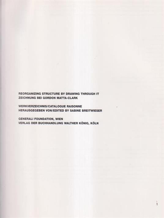 Reorganizing structure by drawing trough it - Matta - copertina
