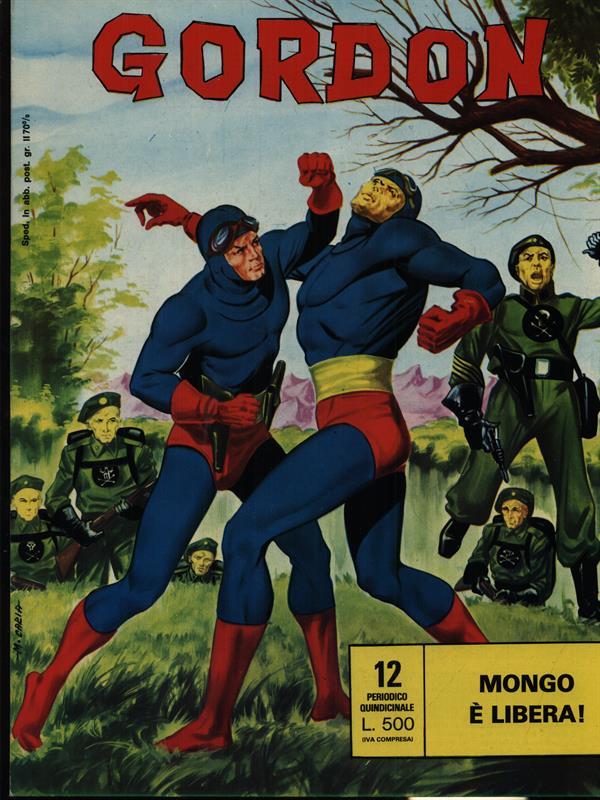 Gordon n. 12 - Mongo e' libera!