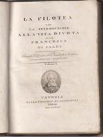 La filotea o sia la introduzione alla vita devota di Francesco di Sales