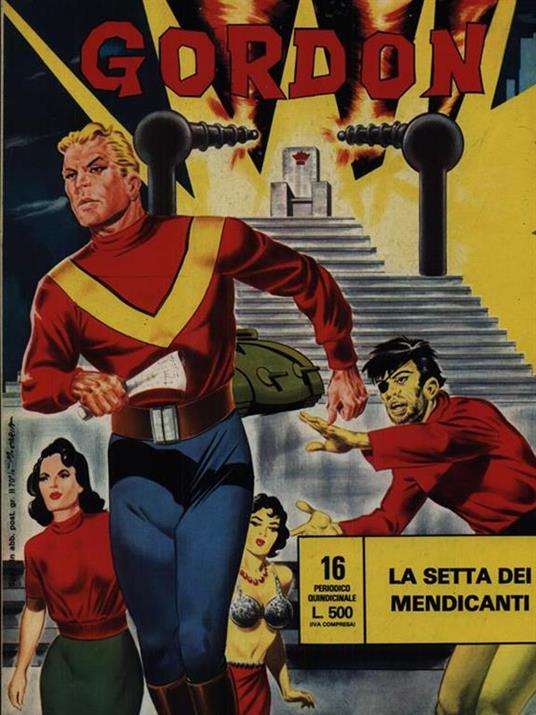 Gordon n. 16 - La setta dei mendicanti - copertina