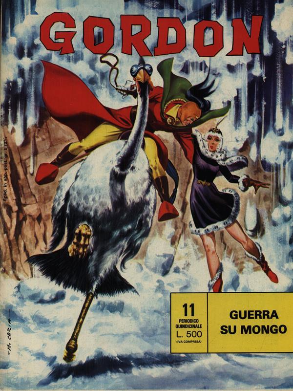 Gordon n. 11 - Guerra su Mongo