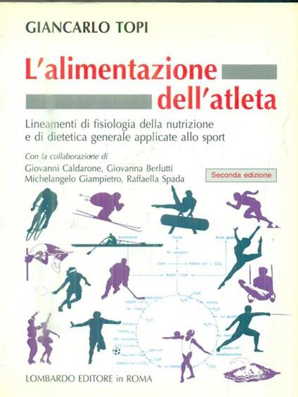 L' alimentazione dell'atleta - Giancarlo Toni - copertina
