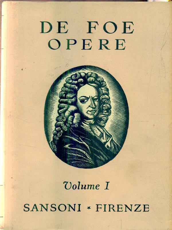Opere. Volume I