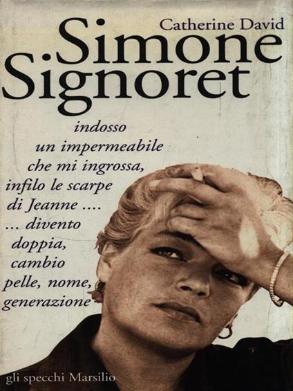 Simone Signoret - Catherine David - copertina