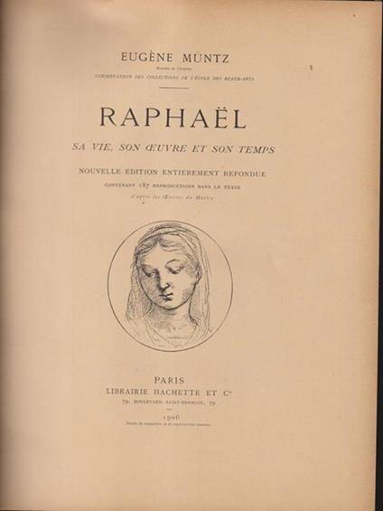 Raphael - Eugenio Muentz - copertina