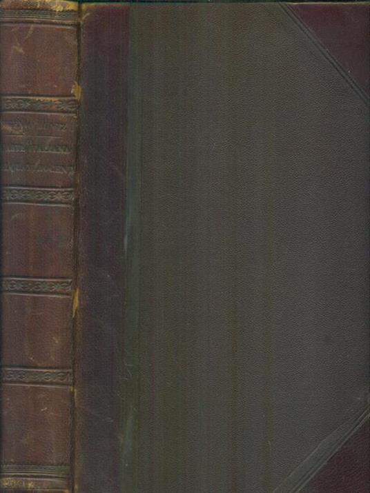 L' arte italiana nel Quattrocento - Eugenio Muentz - copertina